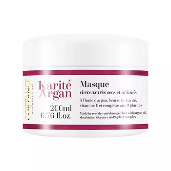 COIFFANCE Интенсивная питательная маска для очень сухих и поврежденных волос Karit Argan 200.0