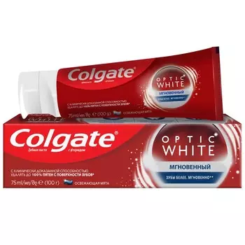 COLGATE Мгновенный отбеливающая зубная паста Colgate Optic White