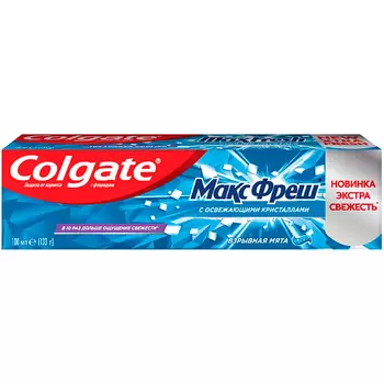 COLGATE Зубная паста МАКС ФРЕШ Взрывная мята 100.0