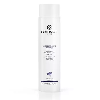 COLLISTAR Молочко очищающее с антивозрастным эффектом для лица и глаз Anti-age cleansing milk