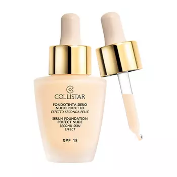 COLLISTAR Тональная основа-сыворотка идеальный нюд SPF 15 Perfect Nude Serum Foundation