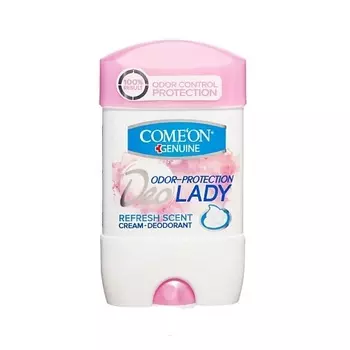 COME'ON Дезодорант-крем с освежающим ароматом 75.0