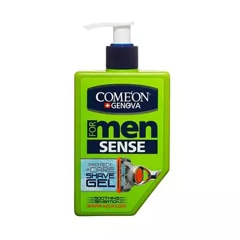 COME'ON Гель для бритья чувствительной кожи от раздражения 260.0