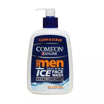 COME'ON Гель мужской для умывания сухой кожи лица без мыла и "БЕЗ СЛЕЗ" 500.0