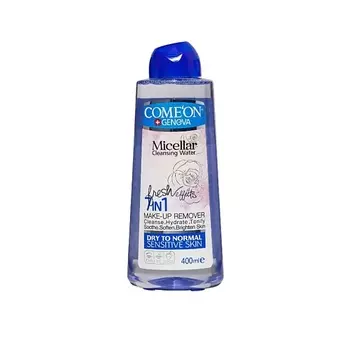 COME'ON Мицеллярная очищающая вода для сухой, чувствительной и нормальной кожи 7 в 1 400.0