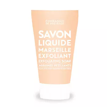COMPAGNIE DE PROVENCE Мыло-скраб жидкое для тела и рук Agrumes Petillants
