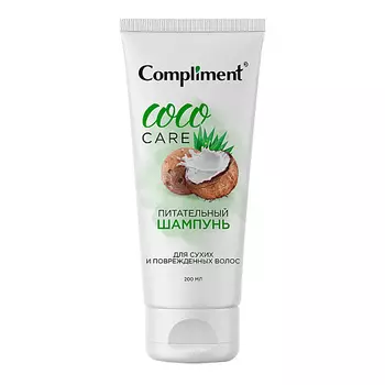 COMPLIMENT Coco Oil питатательный шампунь для сухих поврежденных волос