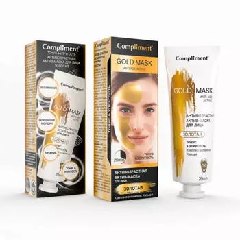 COMPLIMENT Gold Mask Актив-маска Тонус и Упругость