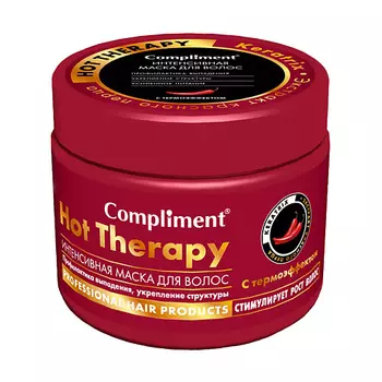 COMPLIMENT Интенсивная маска для волос Hot Therapy профилактика выпадения, укрепление структуры 500.0
