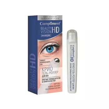 COMPLIMENT Крио гель-роллер для век против темных кругов и припухлостей