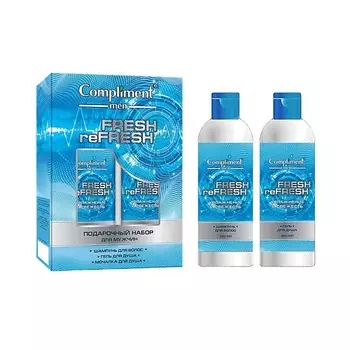 COMPLIMENT Подарочный набор мужской "Fresh refresh №1790"