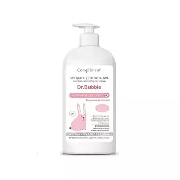 COMPLIMENT Средство Dr.Bubble для купания с натуральным экстрактом череды Купаемся без слез 0+ 400.0