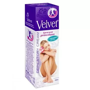 COMPLIMENT Вельвет Крем для депиляции с маслом лаванды