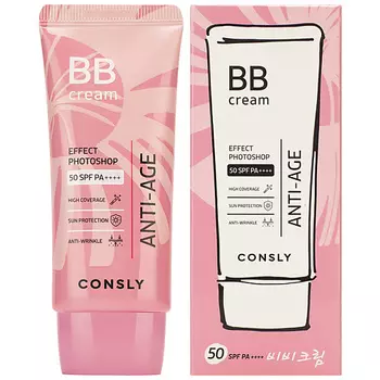 CONSLY Антивозрастной BB-крем с эффектом фотошопа SPF50/PA++++ Anti-Age
