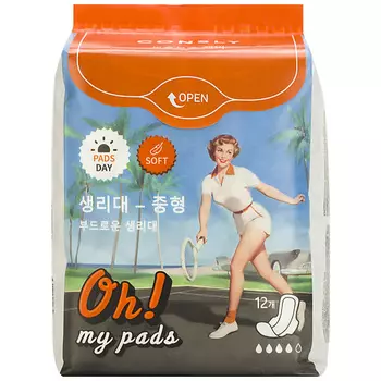 CONSLY Гигиенические прокладки Oh! My Pads