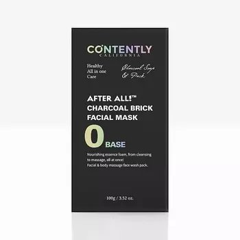 CONTENTLY Умное мыло для очищения и массажа лица Contently Brick facial mask (soap) 100.0