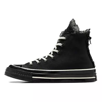 CONVERSE Кроссовки Chuck 70 Anti-Slip Wear-Resistant High-Top Canvas Shoes Womens Black