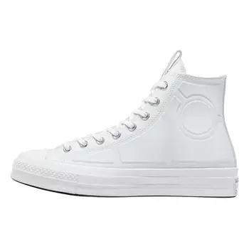 CONVERSE Кроссовки Chuck 70 Anti-Slip Wear-Resistant High-Top Canvas Shoes Womens White