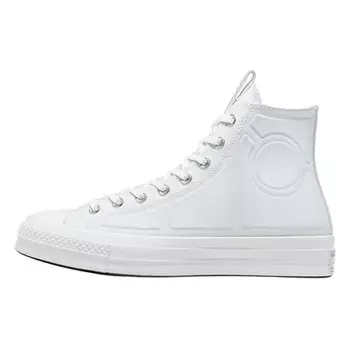 CONVERSE Кроссовки Chuck 70 Anti-Slip Wear-Resistant High-Top Canvas Shoes Womens White