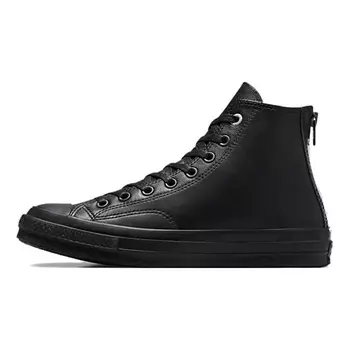 CONVERSE Кроссовки Chuck 70 Back Zip Triple Black
