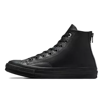 CONVERSE Кроссовки Chuck 70 Back Zip Triple Black