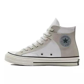 CONVERSE Кроссовки Chuck 70 Crafted Canvas High White Mouse