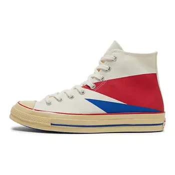 CONVERSE Кроссовки Chuck 70 Egret Red Blue
