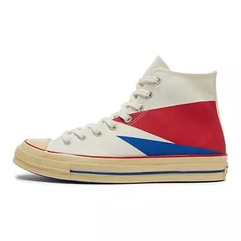 CONVERSE Кроссовки Chuck 70 Egret Red Blue