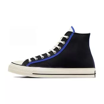 CONVERSE Кроссовки Chuck 70 High Black Blue Flame