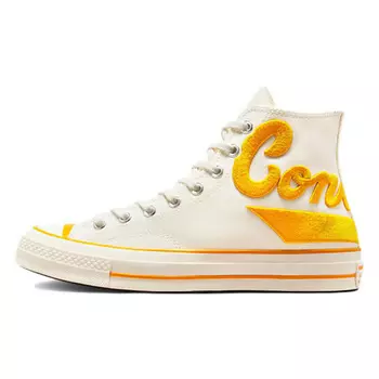 CONVERSE Кроссовки Chuck 70 High Classic White Orange