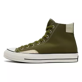 CONVERSE Кроссовки Chuck 70 High Crafted Ollie Patch Vitality Green