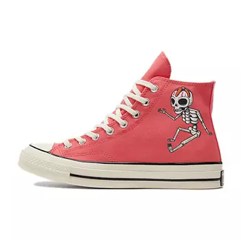CONVERSE Кроссовки Chuck 70 High Dia De Los Muertos Pink