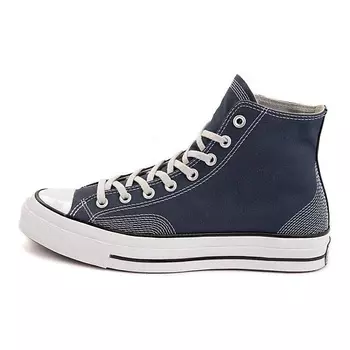 CONVERSE Кроссовки Chuck 70 High Multi Stitch Cotton Navy