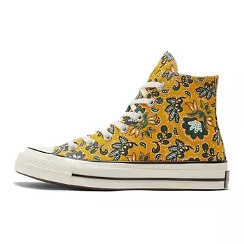CONVERSE Кроссовки Chuck 70 High Paisley Gold Dart