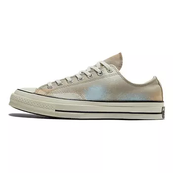 CONVERSE Кроссовки Chuck 70 Low Spray Paint Beach Stone