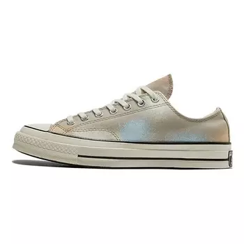 CONVERSE Кроссовки Chuck 70 Low Spray Paint Beach Stone