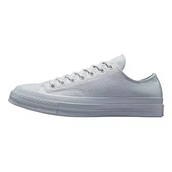 CONVERSE Кроссовки Chuck 70 Mono Leather Low Summer Faint Blue