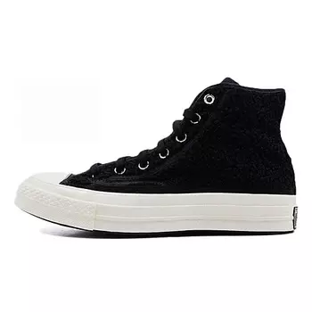 CONVERSE Кроссовки Chuck 70 Varsity High Black Sherpa
