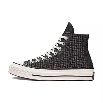 CONVERSE Кроссовки Chuck 70 Womens High Houndstooth Shine Black Womens