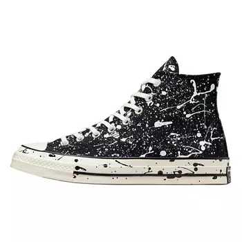 CONVERSE Кроссовки Chuck Taylor All Star 70 Hi Archive Paint Splatter Black White