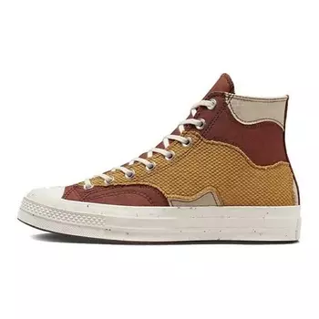 CONVERSE Кроссовки Chuck Taylor All Star 70 Hi Craft Mix Red Oak