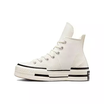 CONVERSE Кроссовки Chuck Taylor All Star 70 Hi Plus Canvas Egret Black