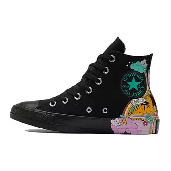 CONVERSE Кроссовки Chuck Taylor All Star Black Pink Yellow