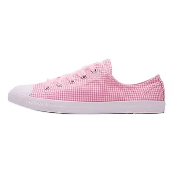 CONVERSE Кроссовки Chuck Taylor All Star Dainty Low Pink Plaid Womens