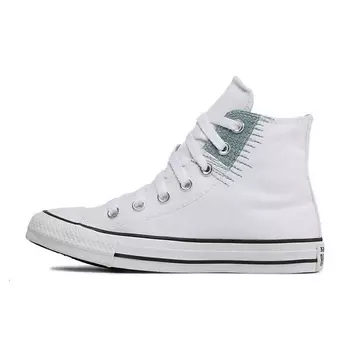 CONVERSE Кроссовки Chuck Taylor All Star Hi Stitched Patch White