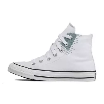 CONVERSE Кроссовки Chuck Taylor All Star Hi Stitched Patch White