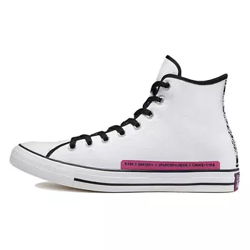 CONVERSE Кроссовки Chuck Taylor All Star High Dramatic Nights White