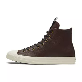 CONVERSE Кроссовки Chuck Taylor All Star Leather High Dark Root