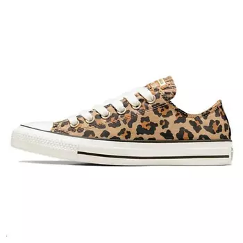 CONVERSE Кроссовки Chuck Taylor All Star Leopard Yellow Black White Womens