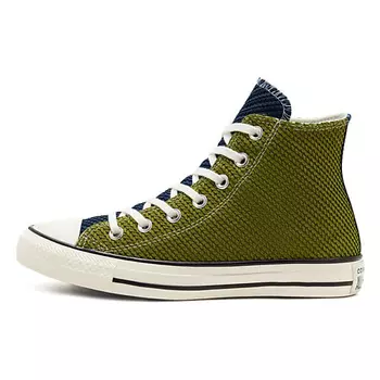 CONVERSE Кроссовки Chuck Taylor All Star Runway Cable Yellow Green Hi Sneakers Green Yellow Womens